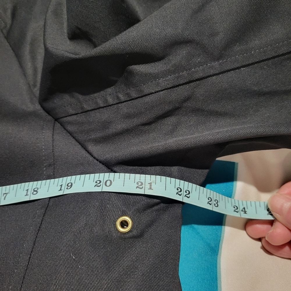 J Crew Long Barn Jacket™ in waxed cotton twill Coat Size L Petite NWT CC954 - Picture 11 of 16